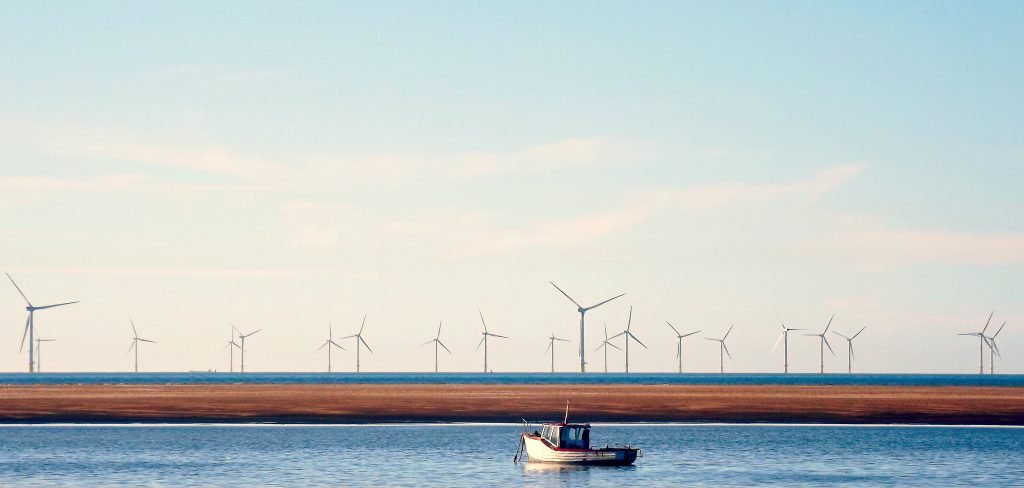 Wind Sea Turbines - Hoylake Beach