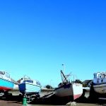 Hoylake Beach Wirral - boats